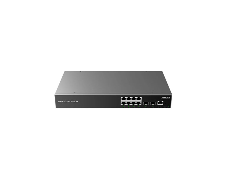 Grandstream GWN7801P 8-Port Gigabit Managed PoE Network Switch