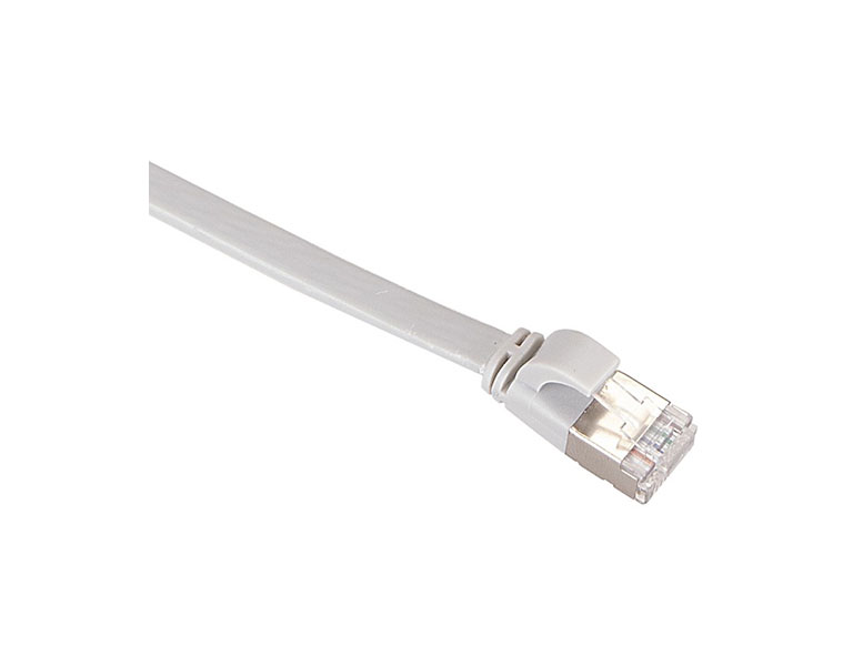 Masterlan PCU6A-F-5-MSC patch cable U/FTP, flat, Cat6A, 5m, grey