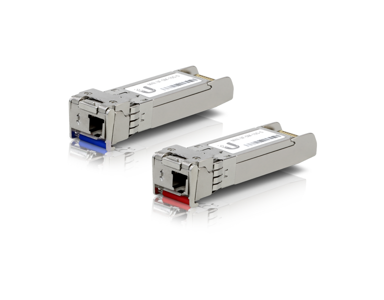 Ubiquiti UACC-OM-SM-10G-S-2 U Fiber, Single-Mode Module, 10G, BiDi, 2-Pack