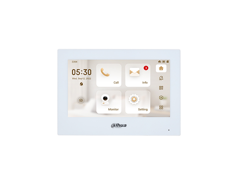 Dahua VTH2622GW-W 2-Wire & Wi-Fi Indoor White Monitor
